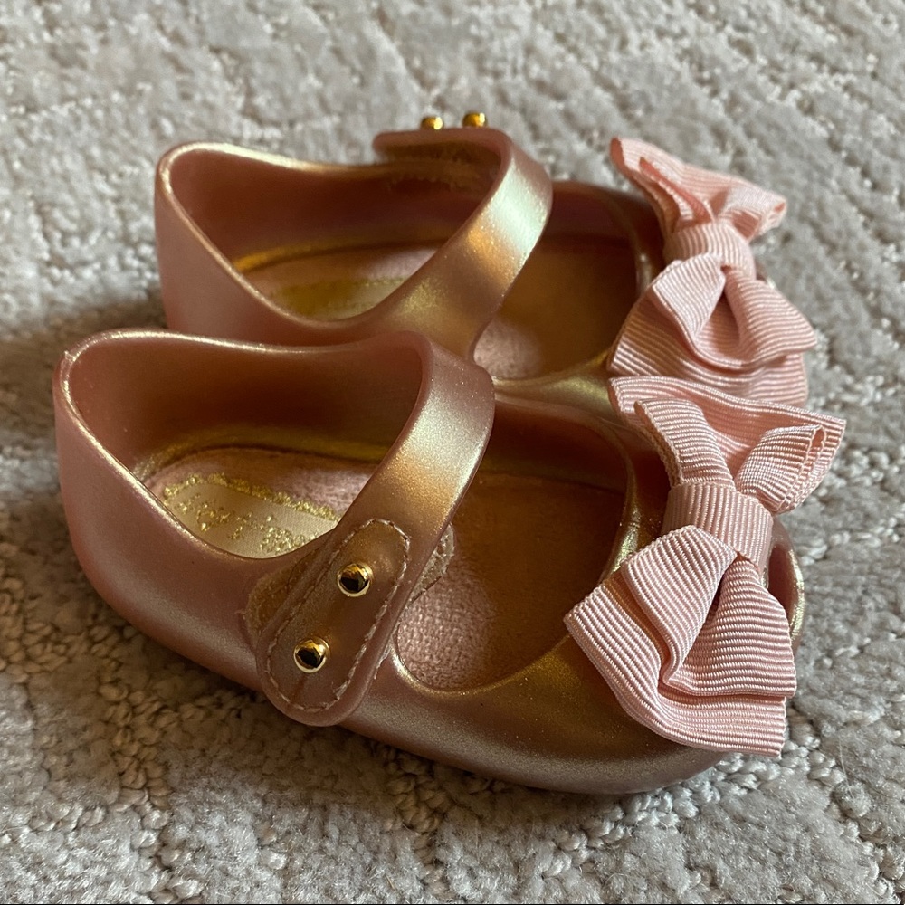 Mini Melissa - baby girls my first Mary Jane Flats